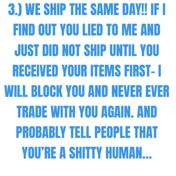 TRADE RULES PLEASE READ - Picture 4 of 16